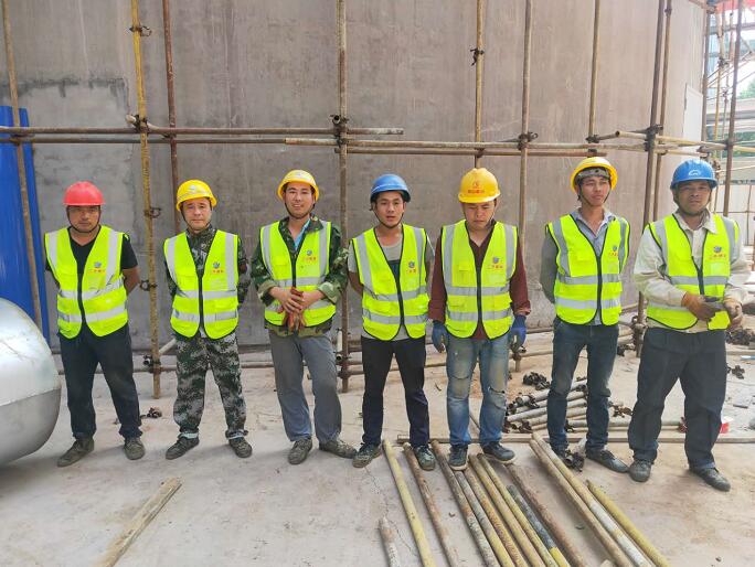 郑州加固公司三禾建筑公司施工现场(图2)